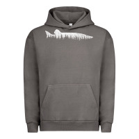 Pigment Tornado musky pine forest fishing angler Urban Hoodie - linhVisuals