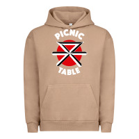 Pigment Burro picnic table parody Urban Hoodie - linhVisuals