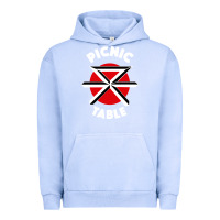 Pigment Grape Ice picnic table parody Urban Hoodie - linhVisuals