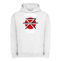 Pigment Lunar Rock picnic table parody Urban Hoodie - linhVisuals