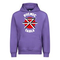 Tulip picnic table parody Urban Hoodie - linhVisuals