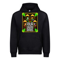 Black four calling birds Urban Hoodie - linhVisuals