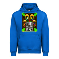 Cobalt four calling birds Urban Hoodie - linhVisuals