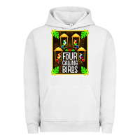 Pigment Lunar Rock four calling birds Urban Hoodie - linhVisuals