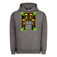 Pigment Tornado four calling birds Urban Hoodie - linhVisuals