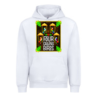 White four calling birds Urban Hoodie - linhVisuals