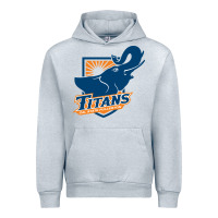 Heather Grey cal state fullerton titans Urban Hoodie - linhVisuals