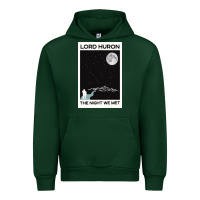 Forest Green lord huron the night we met Urban Hoodie - linhVisuals