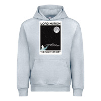 Heather Grey lord huron the night we met Urban Hoodie - linhVisuals