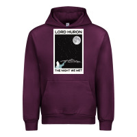 Mauve Wine lord huron the night we met Urban Hoodie - linhVisuals
