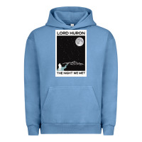 Pigment Pebble Blue lord huron the night we met Urban Hoodie - linhVisuals