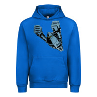 Cobalt gigantor tetsujin Urban Hoodie - linhVisuals