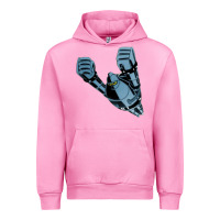 Fuchsia Pink gigantor tetsujin Urban Hoodie - linhVisuals