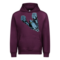 Mauve Wine gigantor tetsujin Urban Hoodie - linhVisuals