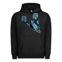 Pigment Black gigantor tetsujin Urban Hoodie - linhVisuals