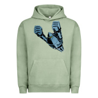 Pigment Oil Green gigantor tetsujin Urban Hoodie - linhVisuals