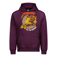Mauve Wine AC 130 Gunship New Spectre Urban Hoodie - linhVisuals