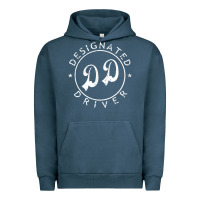 Pigment Midnight Navy designated driver funny gift tee Urban Hoodie - linhVisuals
