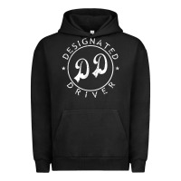 Pigment Black designated driver funny gift tee Urban Hoodie - linhVisuals