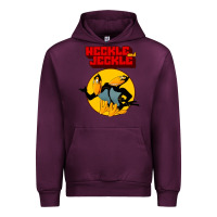 Mauve Wine heckle and jeckle Urban Hoodie - linhVisuals