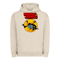 Pigment French Oak heckle and jeckle Urban Hoodie - linhVisuals