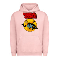 Pigment Salmon heckle and jeckle Urban Hoodie - linhVisuals