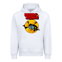 White heckle and jeckle Urban Hoodie - linhVisuals