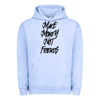 Pigment Grape Ice make money not friends Urban Hoodie - linhVisuals