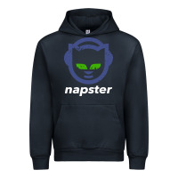 Navy napster Urban Hoodie - linhVisuals