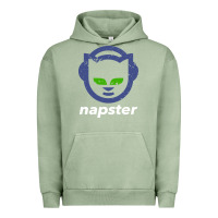 Pigment Oil Green napster Urban Hoodie - linhVisuals