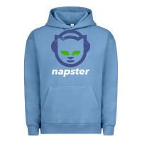Pigment Pebble Blue napster Urban Hoodie - linhVisuals