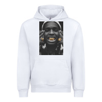 White Asap Rocky Urban Hoodie - linhVisuals