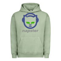 Pigment Oil Green napster Urban Hoodie - linhVisuals