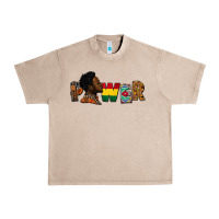 French Oak Power Juneteenth Urban Heavy Tee - FaDigitalArtStudio