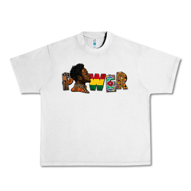 Power Juneteenth Urban Heavy Tee by FaDigitalArtStudio | Teevron