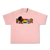 Salmon Power Juneteenth Urban Heavy Tee - FaDigitalArtStudio