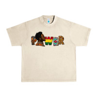Sandshell Power Juneteenth Urban Heavy Tee - FaDigitalArtStudio