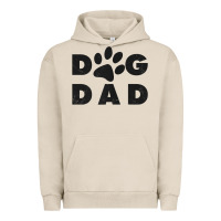 Pigment French Oak dog dad classic design paw gift t shirt Urban Hoodie - linhVisuals