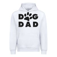 White dog dad classic design paw gift t shirt Urban Hoodie - linhVisuals