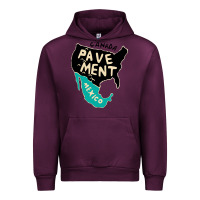 Mauve Wine pavement area Urban Hoodie - linhVisuals