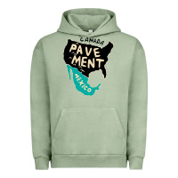 Pigment Oil Green pavement area Urban Hoodie - linhVisuals