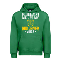 Emerald don't make me use bus driver voice school bus driver t shirt Urban Hoodie - linhVisuals
