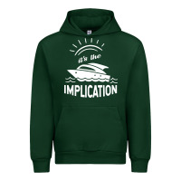 Forest Green the implication its always sunny in philadelphia Urban Hoodie - linhVisuals