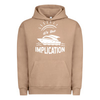 Pigment Burro the implication its always sunny in philadelphia Urban Hoodie - linhVisuals