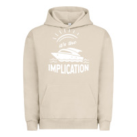 Pigment French Oak the implication its always sunny in philadelphia Urban Hoodie - linhVisuals