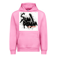 Fuchsia Pink soul asylum Urban Hoodie - linhVisuals