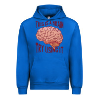 Cobalt Brain Urban Hoodie - linhVisuals