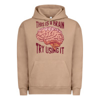 Pigment Burro Brain Urban Hoodie - linhVisuals
