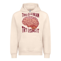 Sandshell Brain Urban Hoodie - linhVisuals