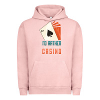 Pigment Salmon Casino Urban Hoodie - linhVisuals